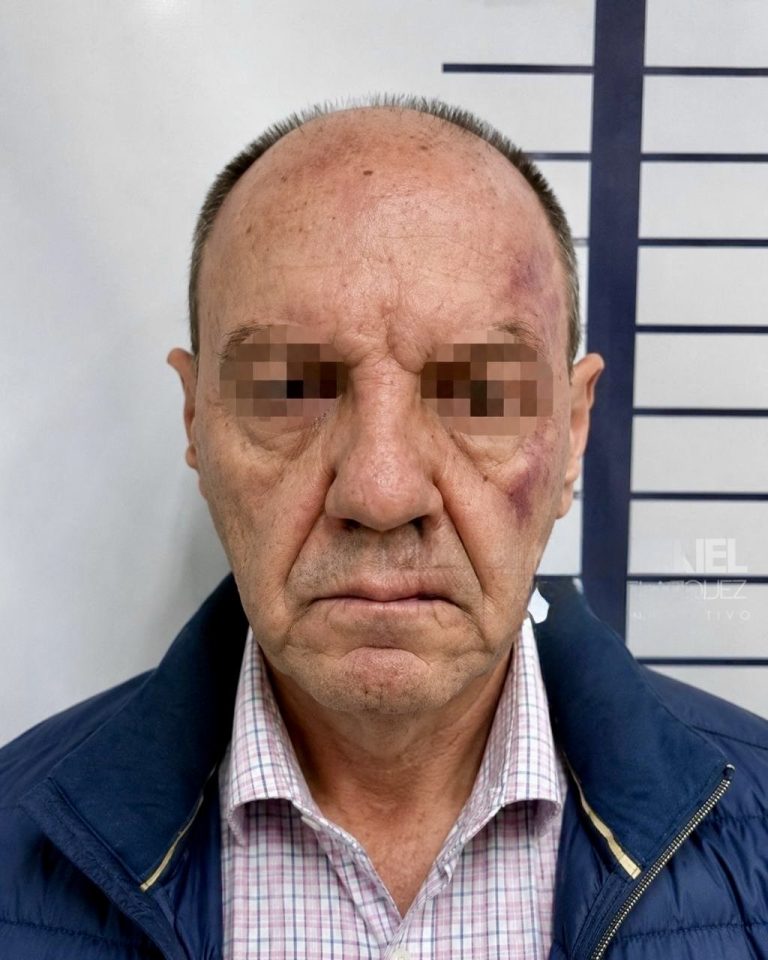 Las autoridades ministeriales desplegaron un fuerte dispositivo de seguridad en las inmediaciones del Residencial Santa Fe en Angelópolis.