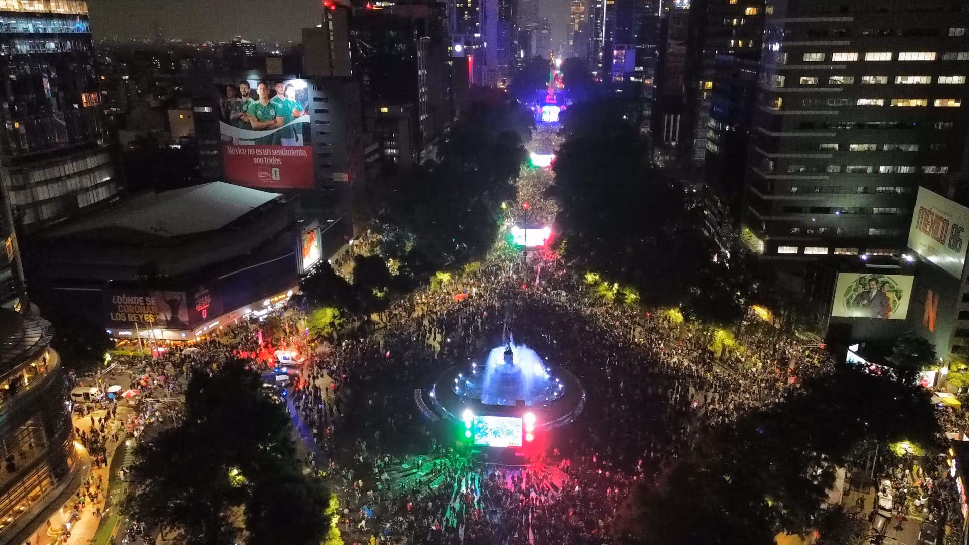 Las autoridades capitalinas ofrecieron una rueda de prensa para detallar los incidentes ocurridos durante los festejos del Mundial 2026 en el centro.