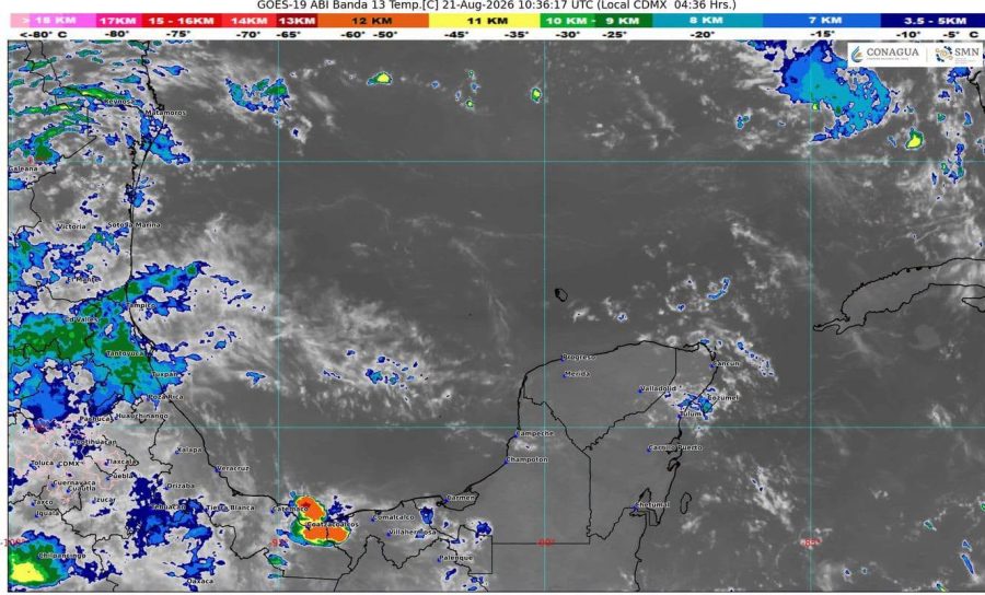 El desplazamiento de la onda tropical número 30 provocará lluvias ligeras y ambiente caluroso en el estado.