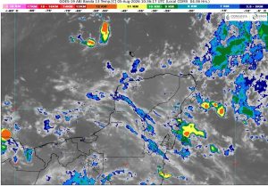 El clima en Quintana Roo mantendrá lluvias con descargas eléctricas en las zonas urbanas y costeras del estado.