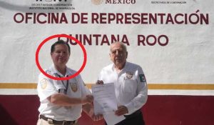 Las fuerzas de seguridad participaron en las diligencias realizadas dentro de las instalaciones migratorias.