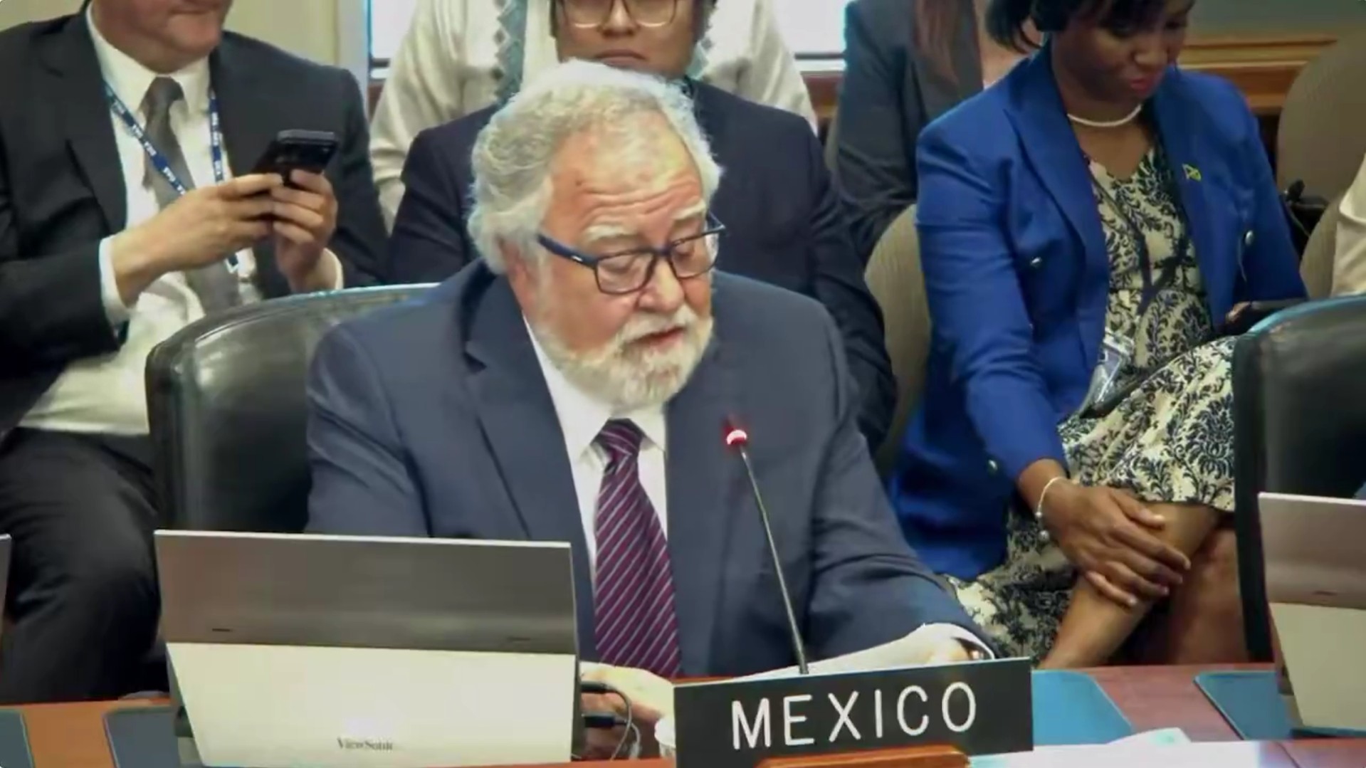 El Consejo Permanente de la Organización de los Estados Americanos debatió las acciones a tomar respecto a la situación política en Nicaragua.