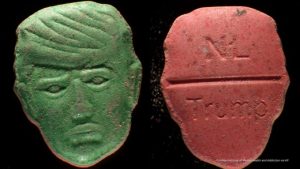Alerta roja en Países Bajos por pastillas de éxtasis con forma de Trump