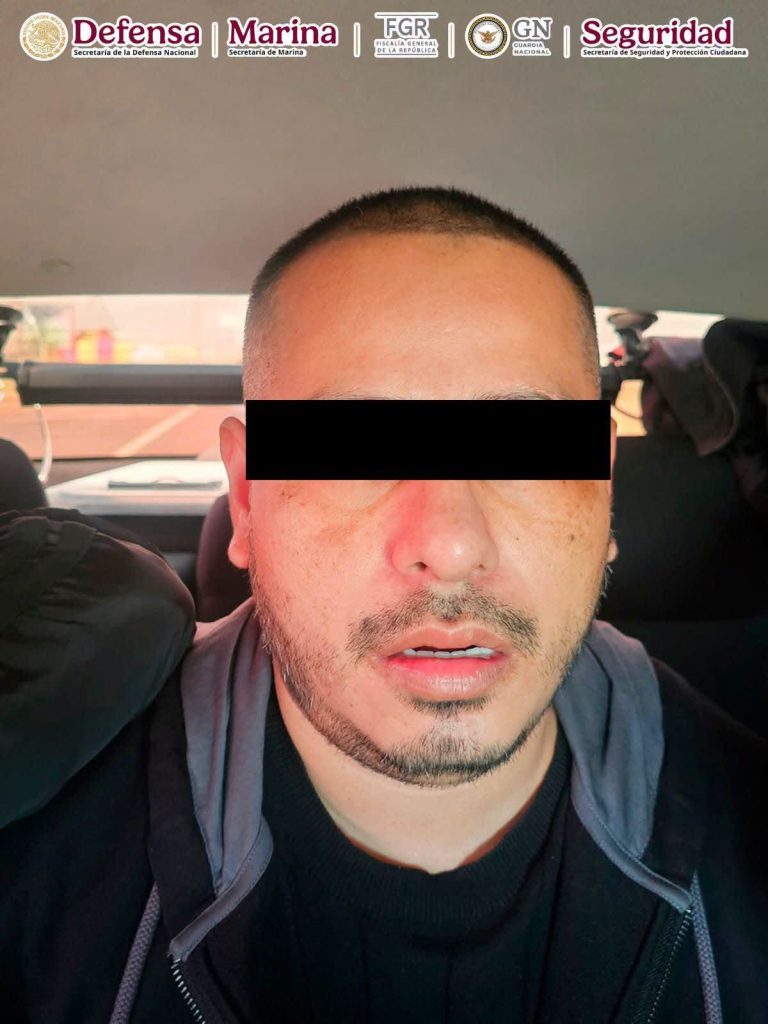 Las autoridades federales y estatales coordinaron un operativo de inteligencia para lograr la captura del objetivo prioritario.