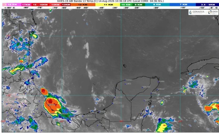 La onda tropical 27 generará chubascos y tormentas eléctricas en los municipios de Quintana Roo.