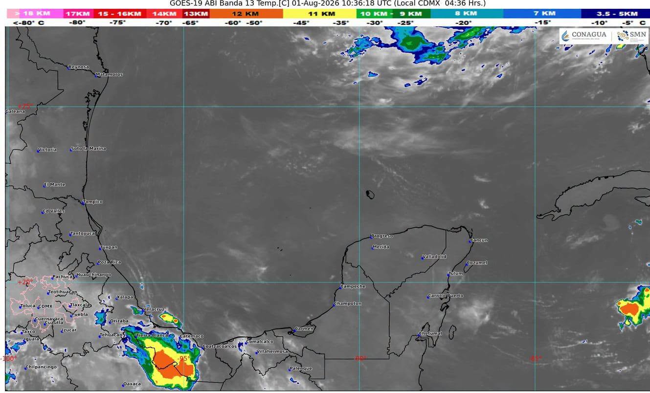 El clima en Quintana Roo provocará sensaciones térmicas superiores a los 40 grados Celsius en diversos municipios.
