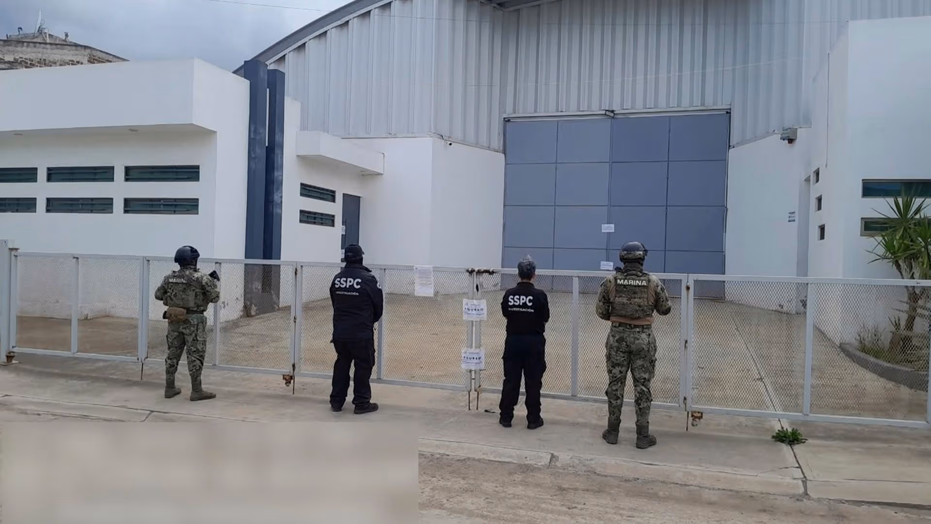 Elementos de la Secretaría de Marina y corporaciones federales durante los operativos de seguridad en Hidalgo.