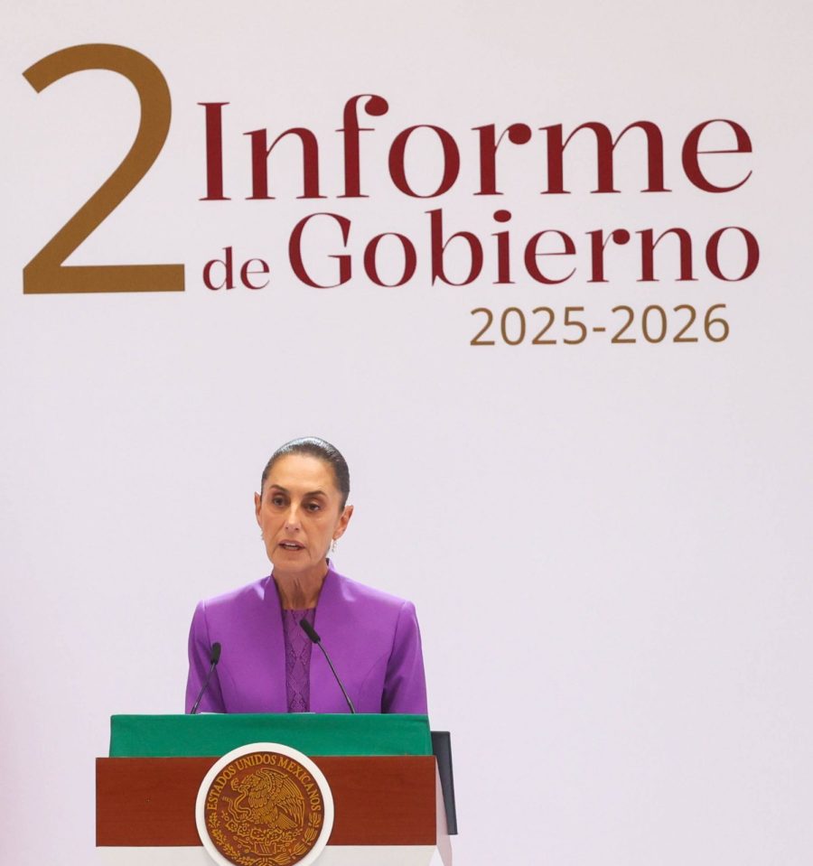 La presidenta destaco el rol historico de las mujeres en las decisiones de la Republica durante su mensaje en Palacio Nacional.