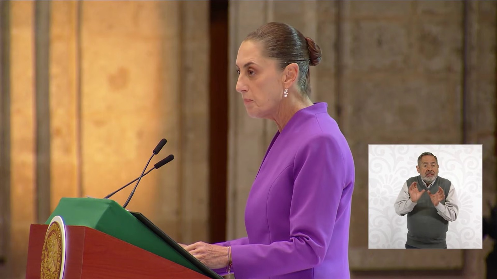 La presidenta Claudia Sheinbaum destaco la solidez macroeconomica del pais durante el discurso del Segundo Informe de Gobierno.
