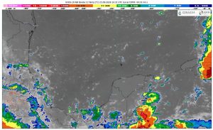 Variaciones en el cielo nublado y ambiente caluroso predominan en la zona norte del estado durante este periodo.