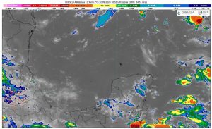 La onda tropical 39 Quintana Roo provocará lluvias puntuales fuertes y descargas eléctricas en gran parte del estado.