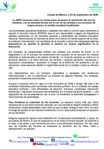 Expertos y asociaciones analizan las implicaciones de las nuevas disposiciones sobre tecnología en planteles educativos.