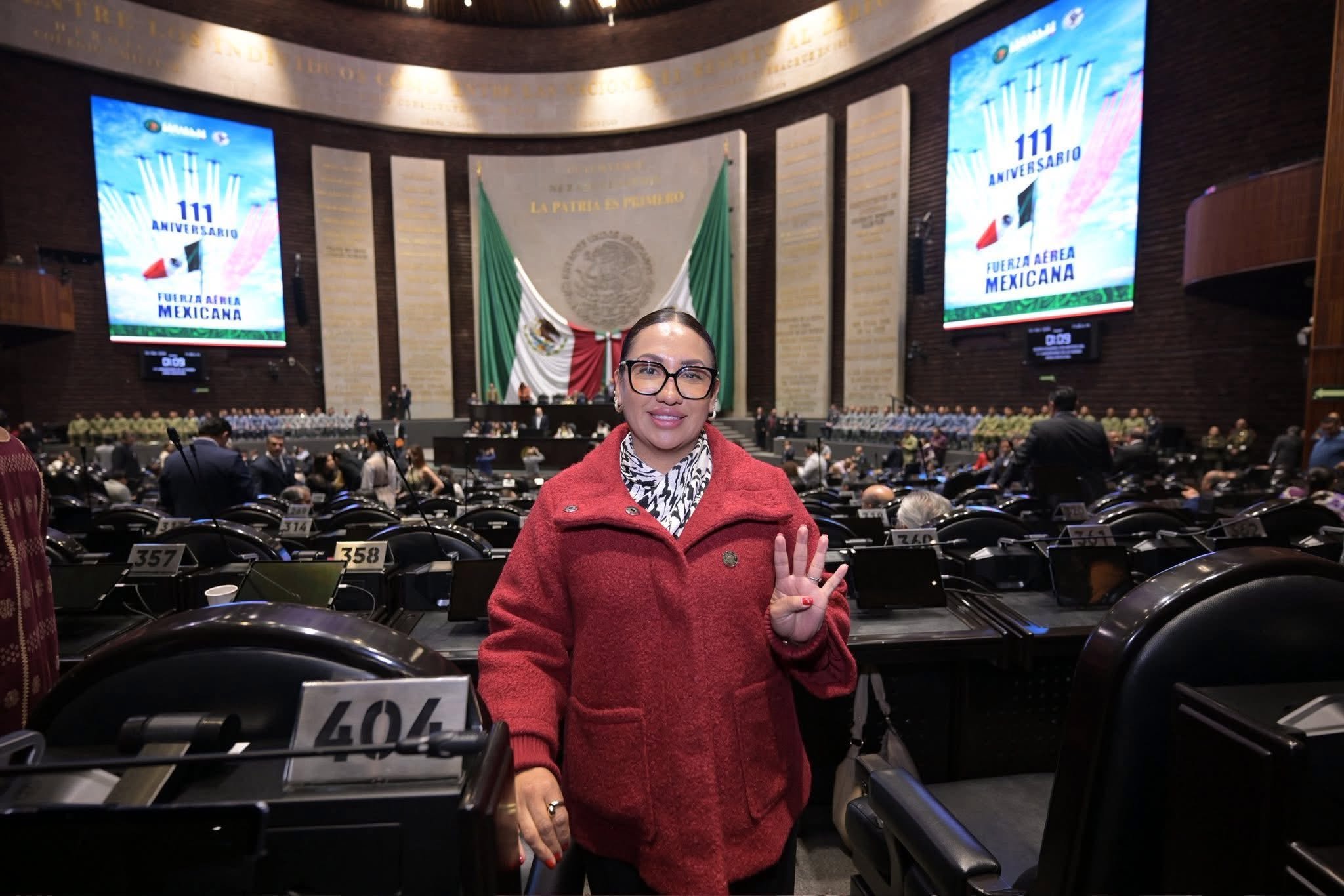 Fachada del Palacio Legislativo de San Lázaro, donde legisladores y compañeros de partido externaron sus condolencias.
