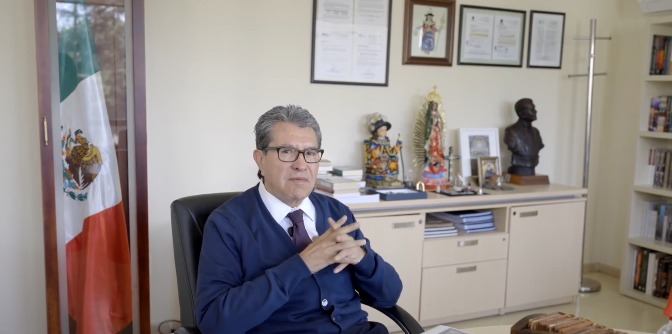 El diputado federal Ricardo Monreal llamó a la militancia a mantener la unidad partidista.