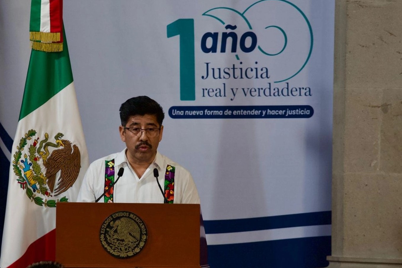 La presidenta Claudia Sheinbaum acompañó al pleno de la Suprema Corte en su primer informe de actividades.