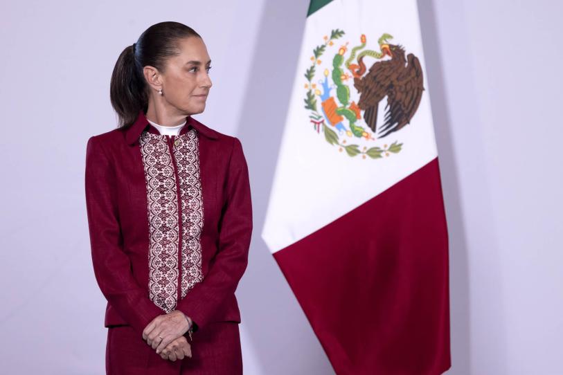 La presidenta Claudia Sheinbaum analizó los resultados del informe internacional presentado por la OCDE en Palacio Nacional.