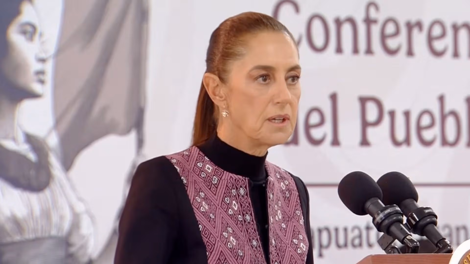 La presidenta Claudia Sheinbaum Pardo durante su conferencia matutina donde abordó los detalles de la relación bilateral.