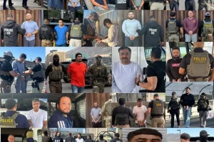 Estados Unidos entrega a México a más de veinte fugitivos por delitos graves