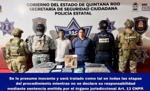 Elementos de seguridad aseguraron armas y drogas durante la revisión preventiva en la zona urbana.