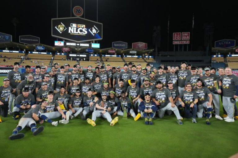 Los Milwaukee Brewers concretaron una barrida histórica sobre los Dodgers para avanzar a la Serie Mundial.