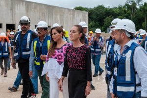 Claudia Sheinbaum y Mara Lezama supervisaron la infraestructura del Hospital Materno Infantil “Morelos”.
