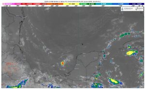 Las lluvias en Quintana Roo podrían presentarse con chubascos y actividad eléctrica durante este miércoles 14 de octubre.