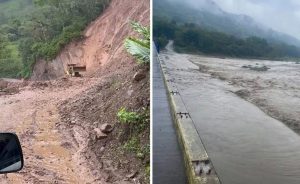 Las fuertes precipitaciones ocasionan reblandecimientos de tierra y afectaciones en caminos rurales.