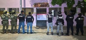 Autoridades de seguridad implementaron operativos coordinados en diferentes inmuebles del estado.