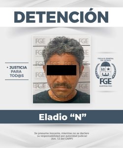 Orden de aprehensión: la Fiscalía de Quintana Roo ejecutó el mandato judicial contra un hombre requerido por autoridades de Campeche por un caso de presunto secuestro.