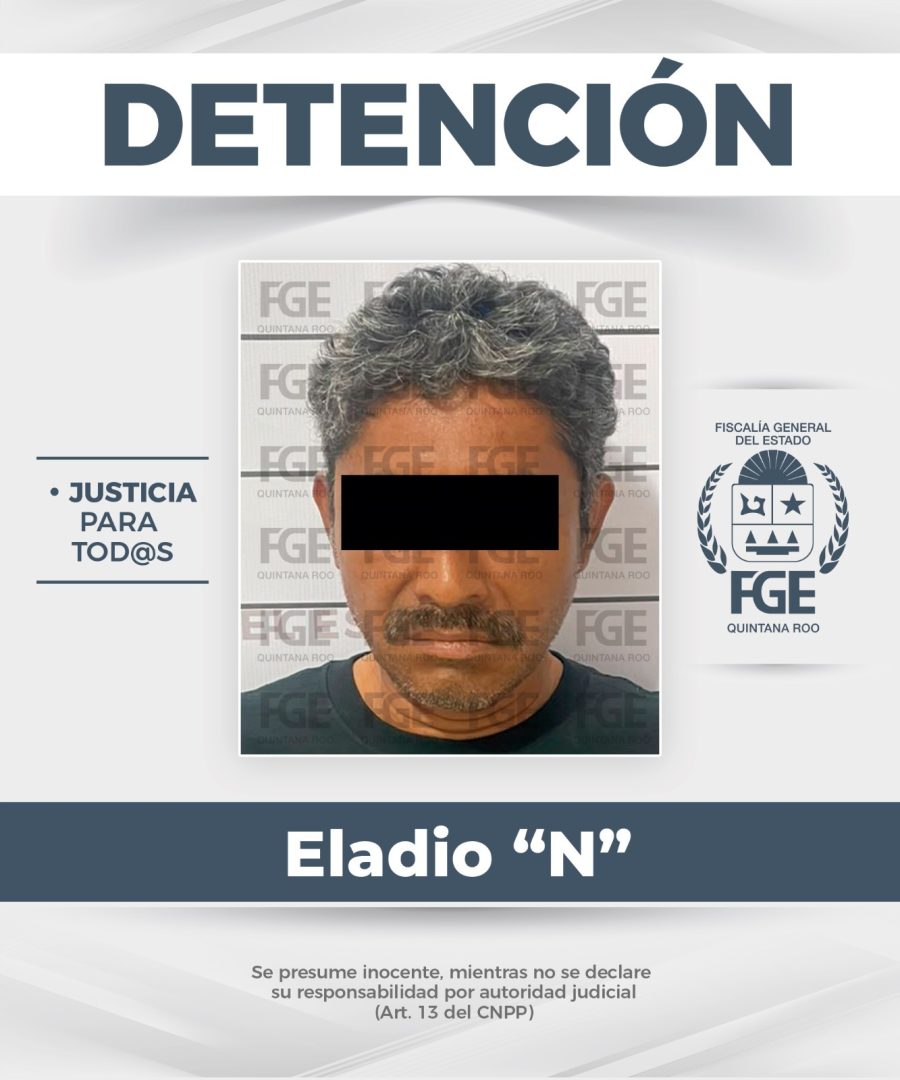 Orden de aprehensión: la Fiscalía de Quintana Roo ejecutó el mandato judicial contra un hombre requerido por autoridades de Campeche por un caso de presunto secuestro.