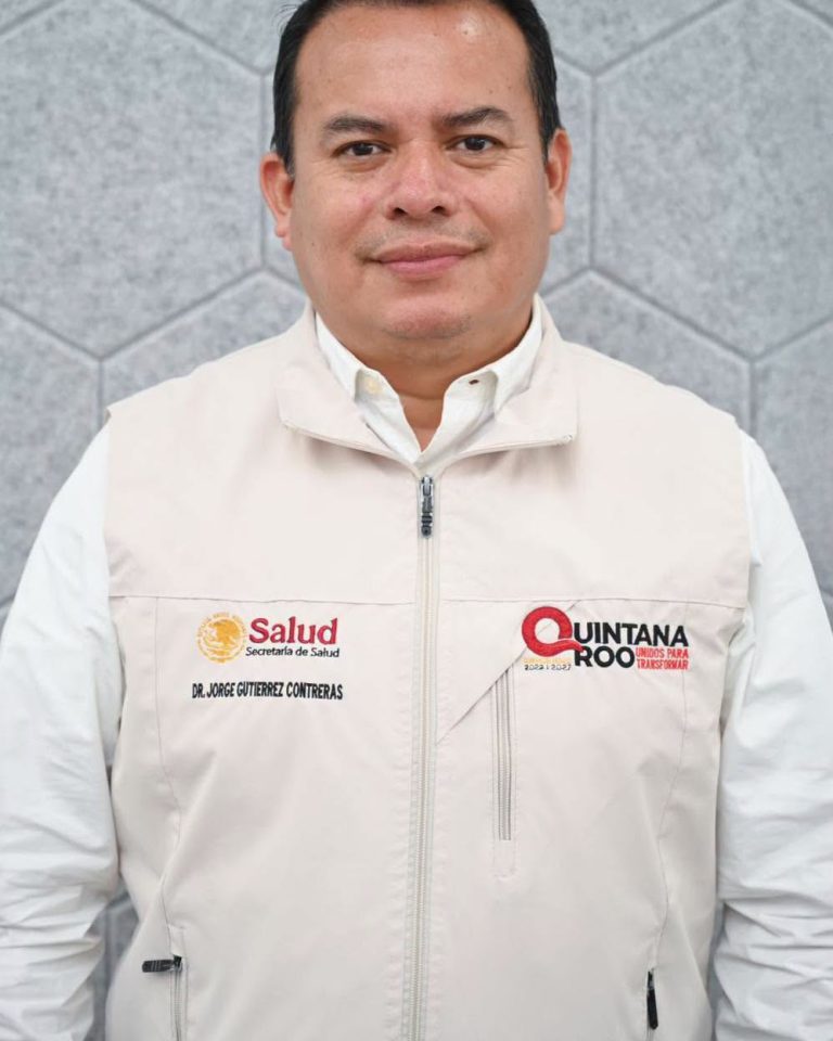 Jorge Gutiérrez Contreras asumió la titularidad de la Secretaría de Salud y de los Servicios Estatales de Salud de Quintana Roo.