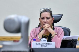 La presidenta Claudia Sheinbaum abordó la dimisión de la titular del órgano electoral durante su habitual conferencia matutina.